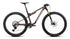 side view of orbea oiz m10, cross country mtb in burning ashes colour