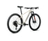 Orbea onna mountain bike, back view in ivory white colour