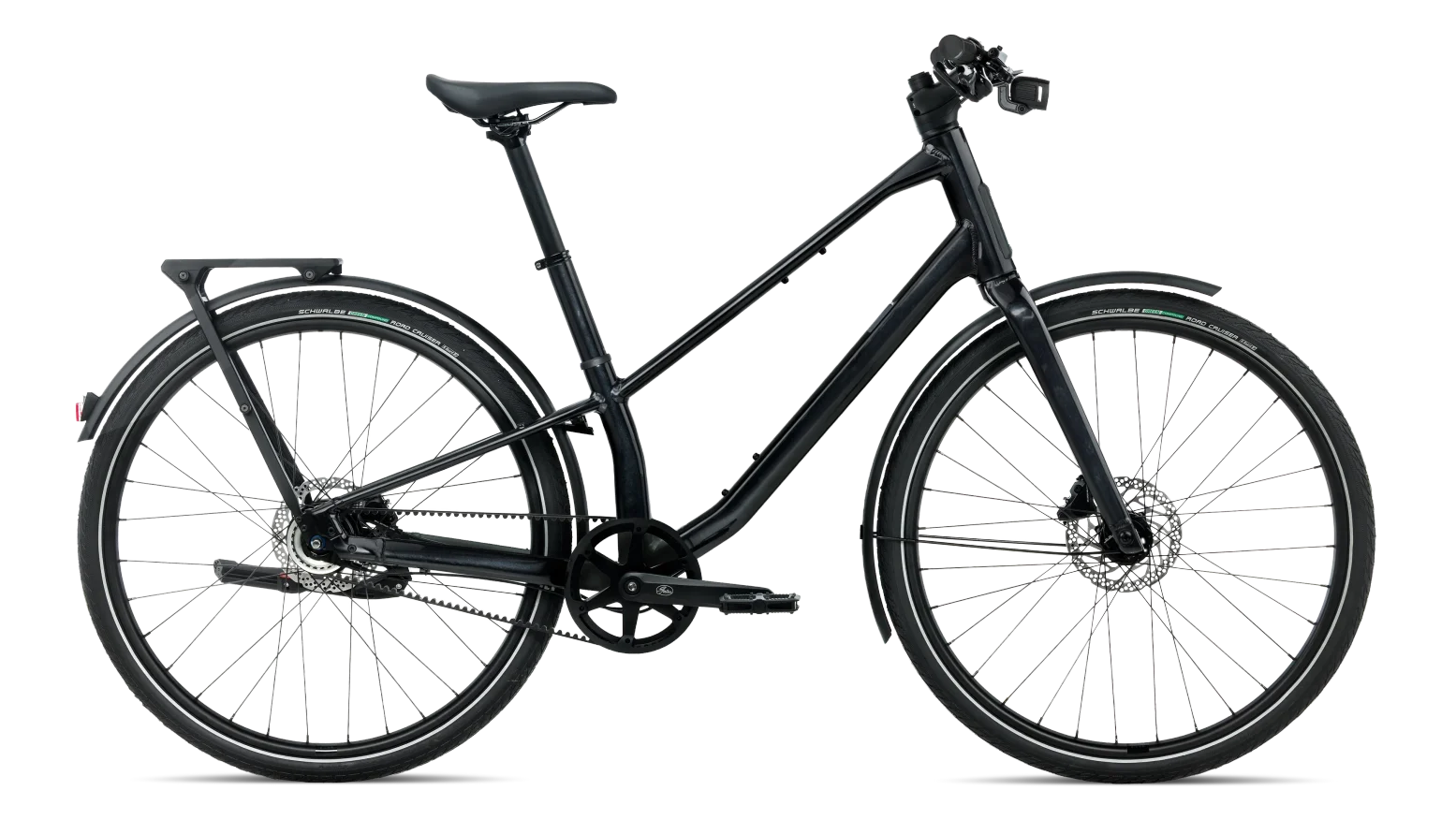 orbea vector 10 city bike, urban bike in gloss colour fuel