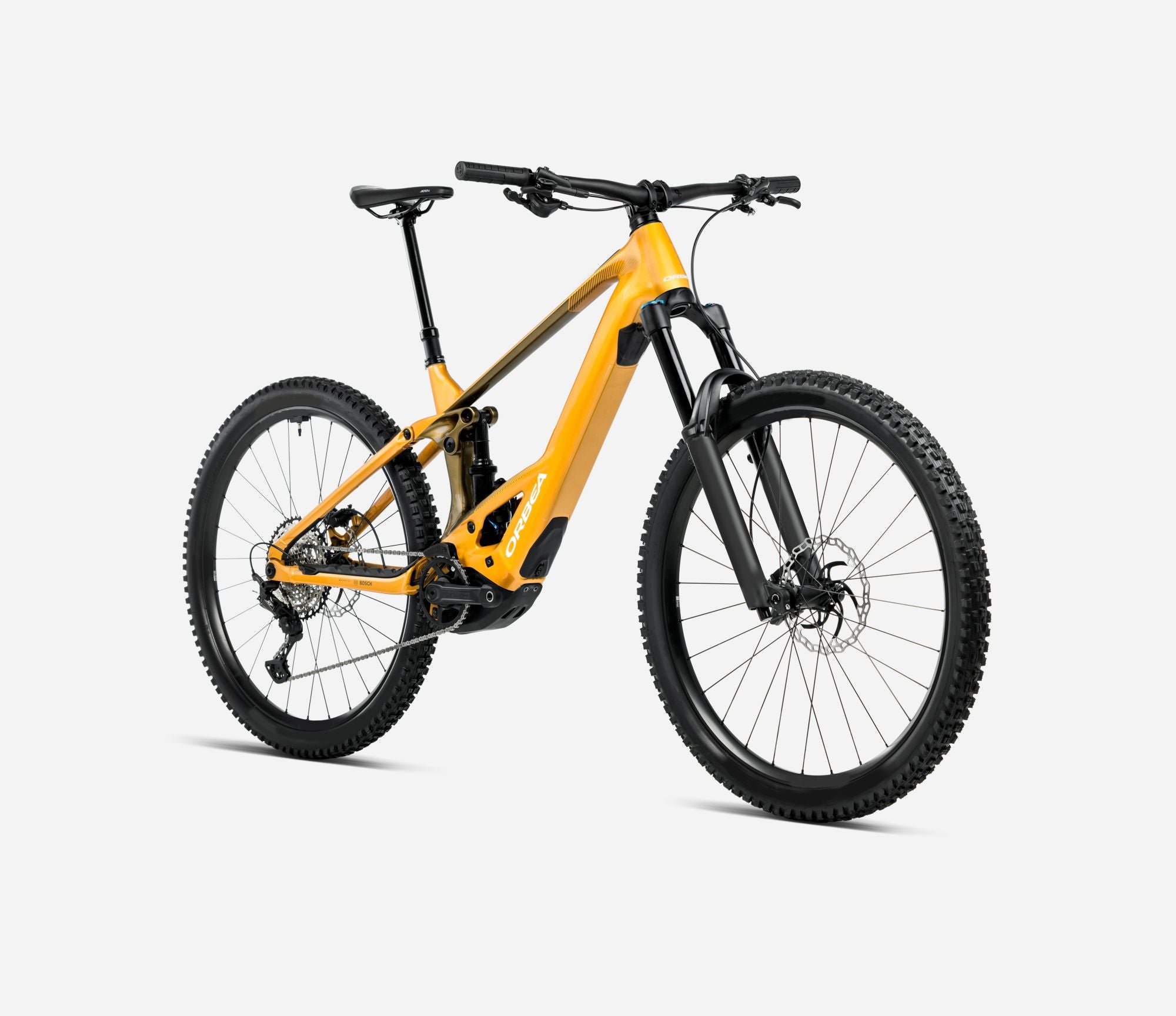 orbea wild electric mountain bike bumblebee yellow