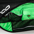 orca transition gear bag showing green inner which makes it easy to find your triathlon gear