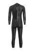 Orca Apex Flow triathlon wetsuit for men, back view with zip