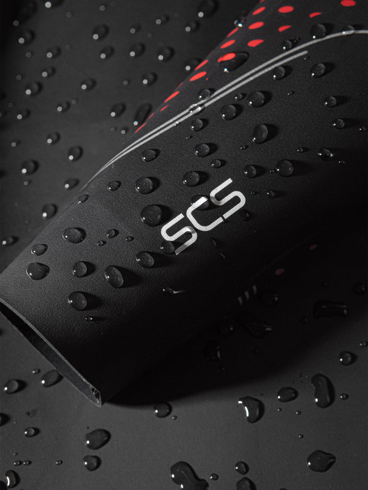 Orca athlex float triathlon wetsuit showing SCS technology which improves speed and hydrodynamics in the water