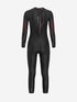 women's triathlon wetsuit for women with buoyancy in legs from orca, back view