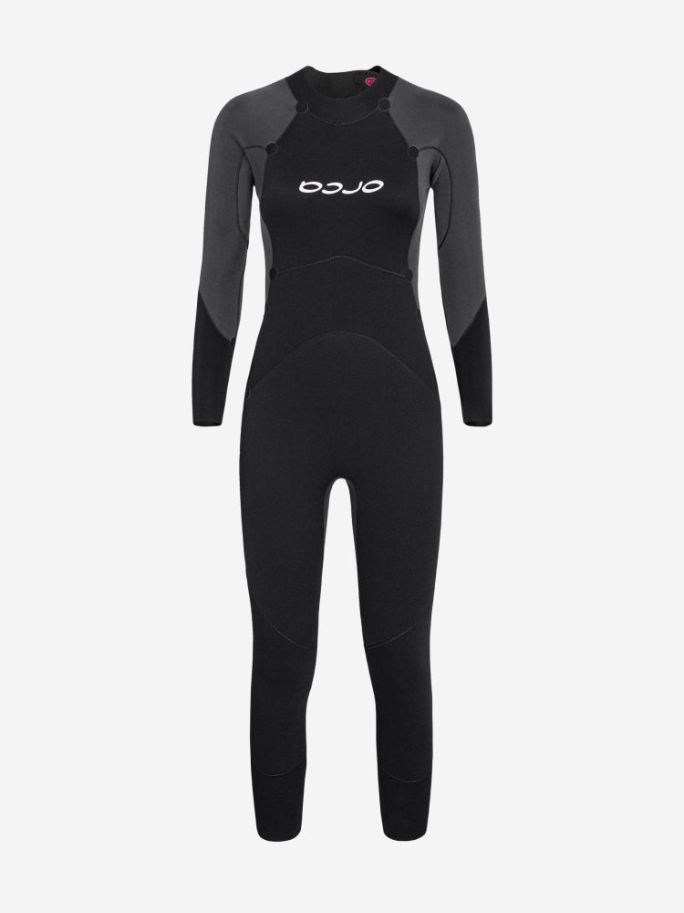 women's triathlon wetsuit for women with buoyancy in legs from orca, inside lining view