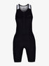 orca athlex sleeveless trisuit for women, black with white detail