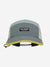 orca casual baseball cap aquamarine with yellow trim