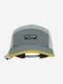 orca casual baseball cap aquamarine with yellow trim
