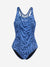 Orca Core One Piece Women Swimsuit deep blue blue sky