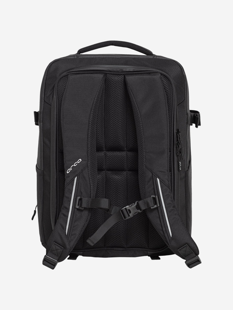 Orca explorer backpack with zips and pockets, includes dry bag, perfect size for carry on luggage