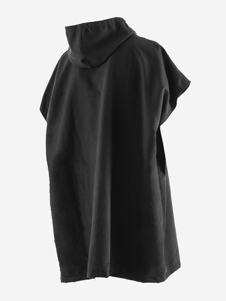Orca Poncho Towel Black