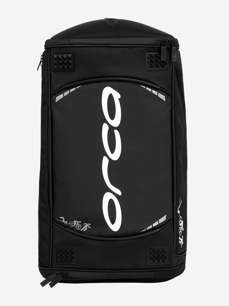 Orca Transition Bag 70L Practical and versatile, protective helmet pocket, a main compartment and an airtight pouch for wet gear, side pocket for water bottle and glasses, separate side compartment for your shoes