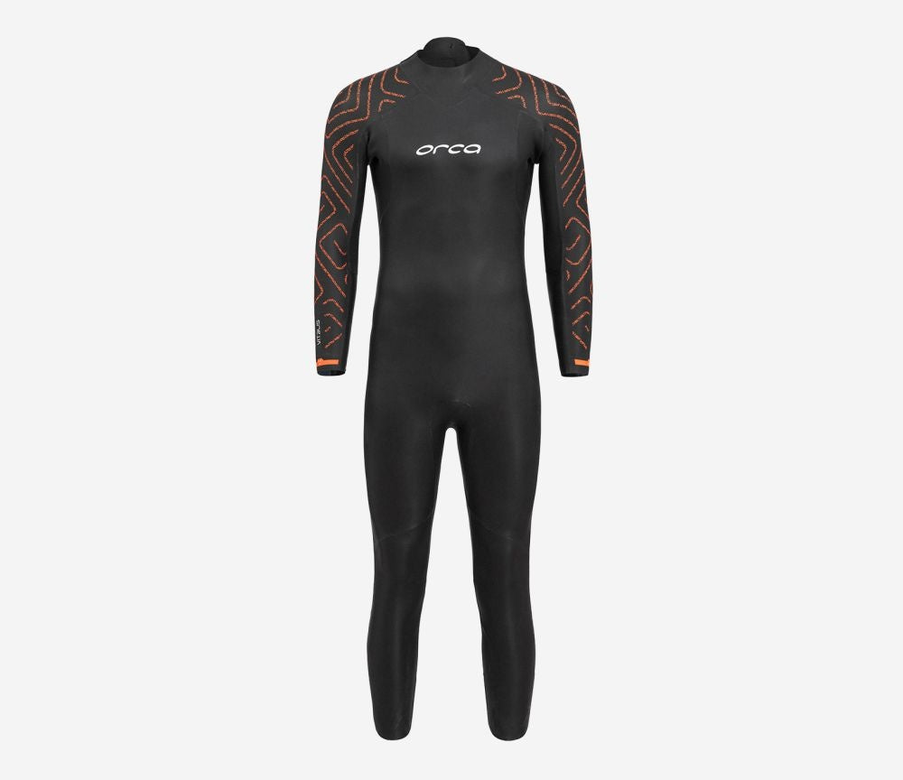 Orca Openwater Vitalis TRN Mens black swimming wetsuit