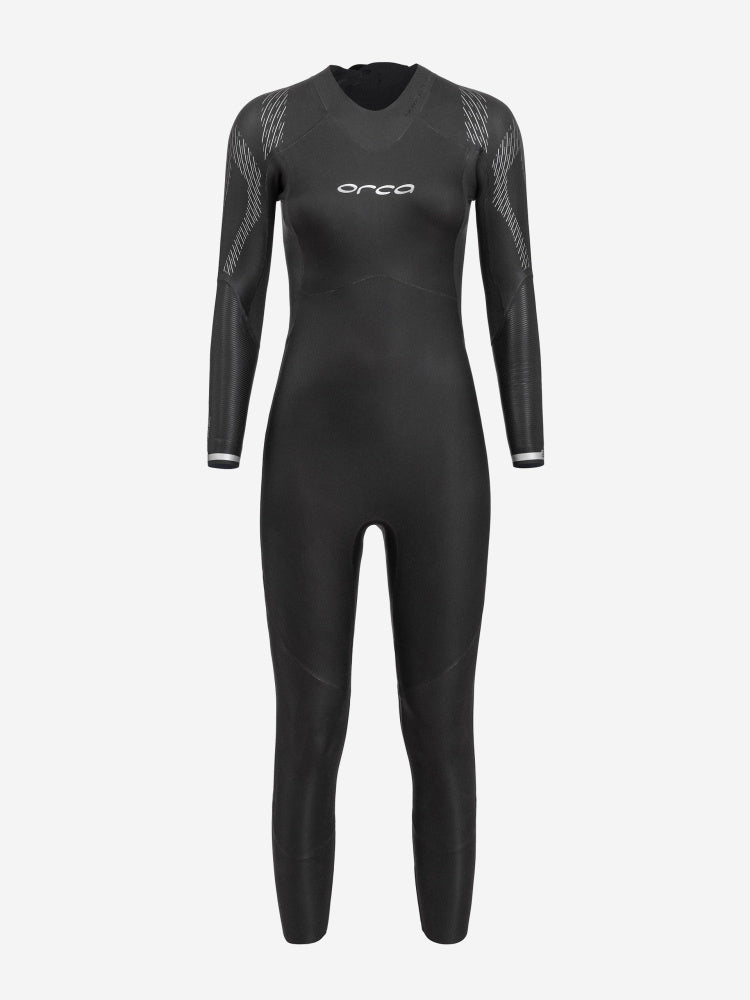 Orca Openwater Zeal Perform Womens full sleeved swimming wetsuit in black