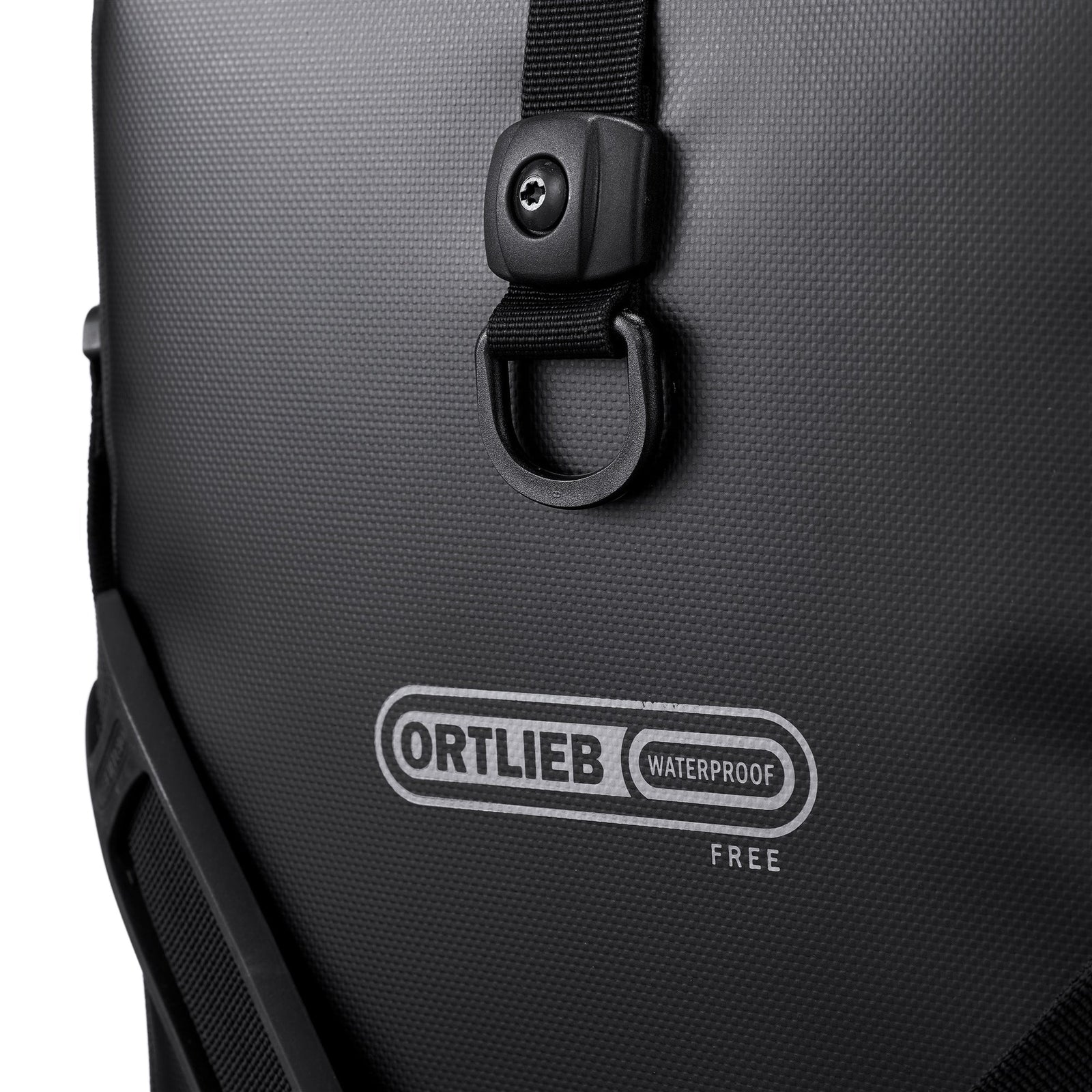 ortlieb Sport-Roller Free QL3.1 Bike Pannier, close up, pvc free