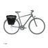 Ortlieb Back-Roller Core black waterproof bike pannier bag on bike