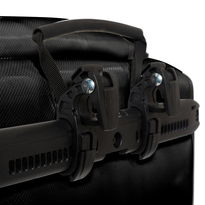 Ortlieb Back-Roller Core black waterproof bike pannier bag, attachment