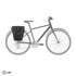 ortlieb panniers, backroller plus 23 litre, on bike