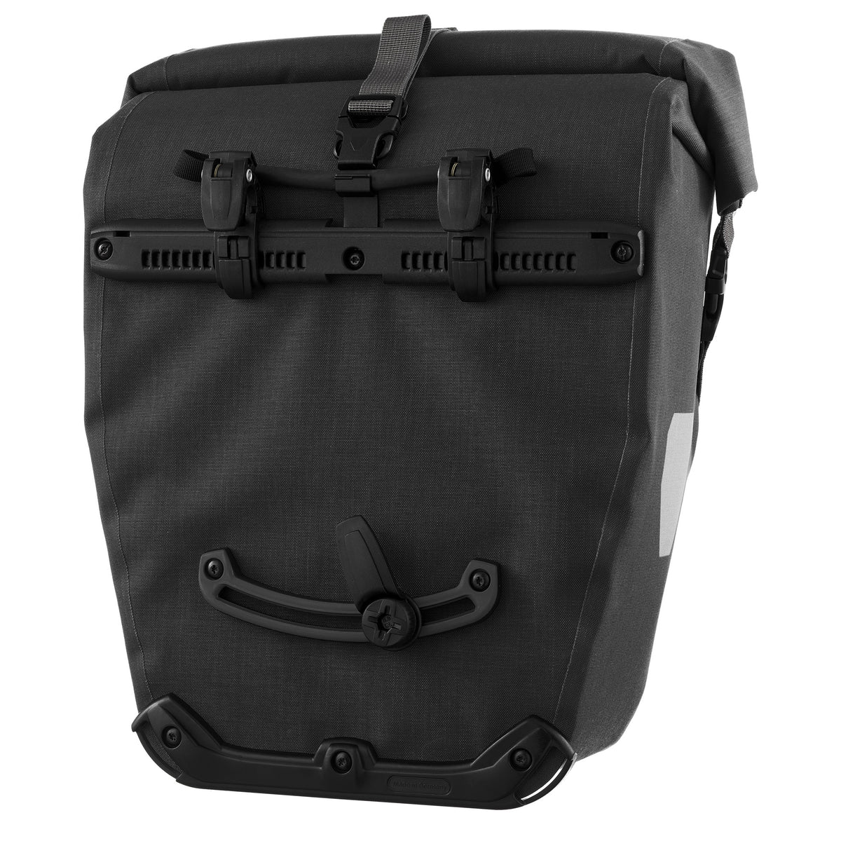 ortlieb panniers, backroller plus 23 litre, back view