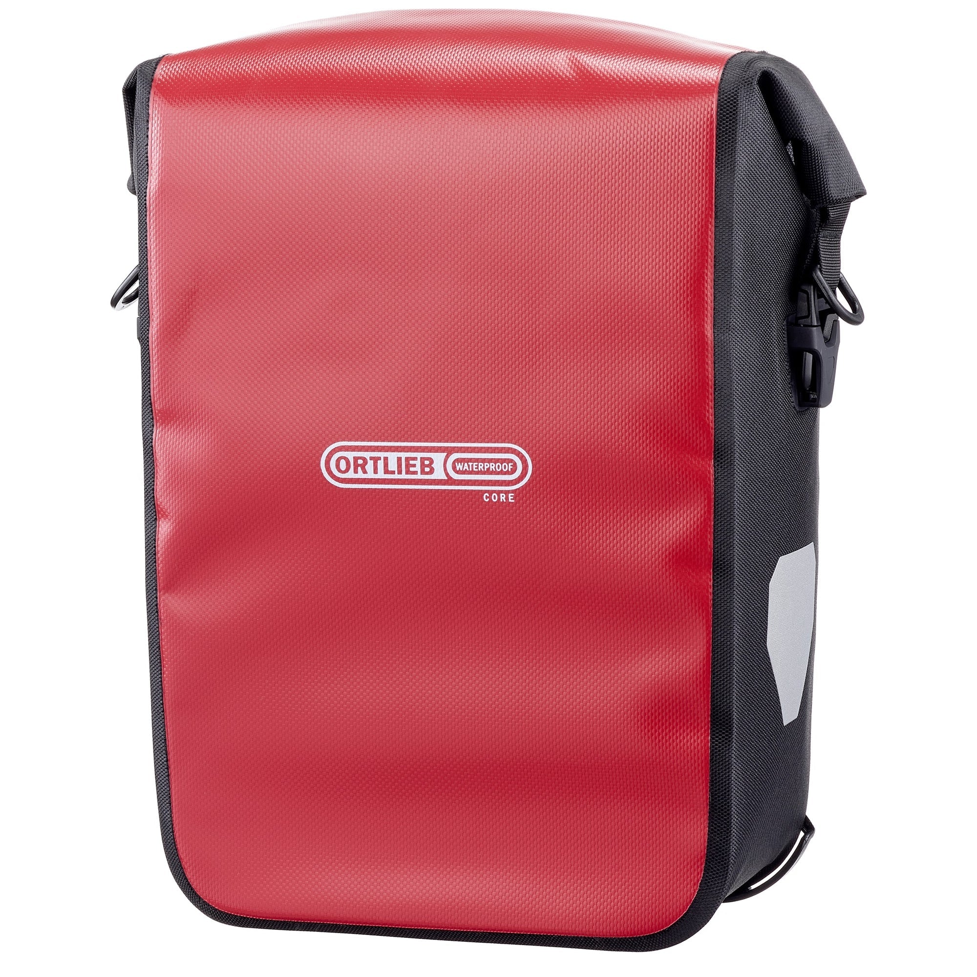 ortlieb sport roller core, red colour, front