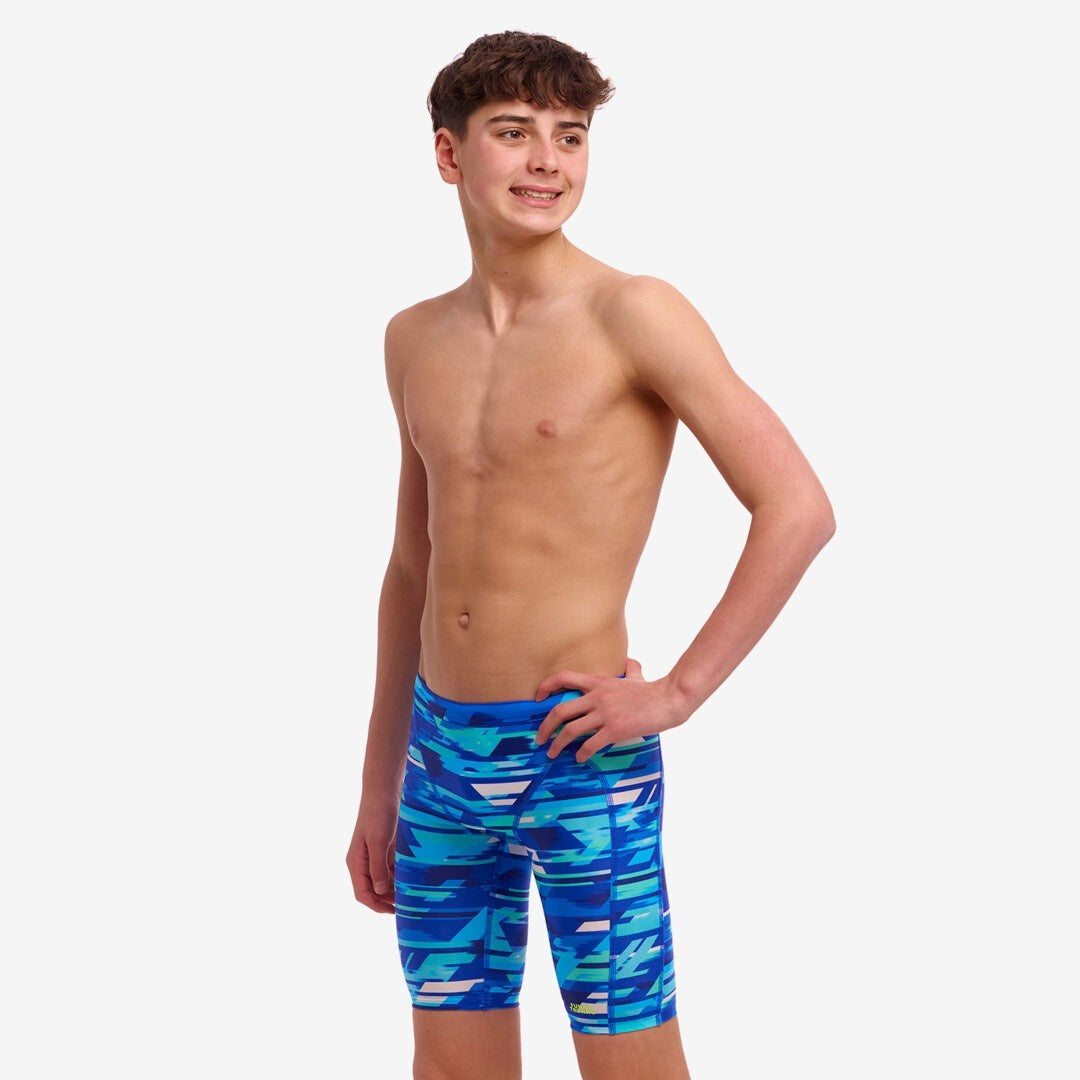swim jammers, waist 26 for boys from funky trunks