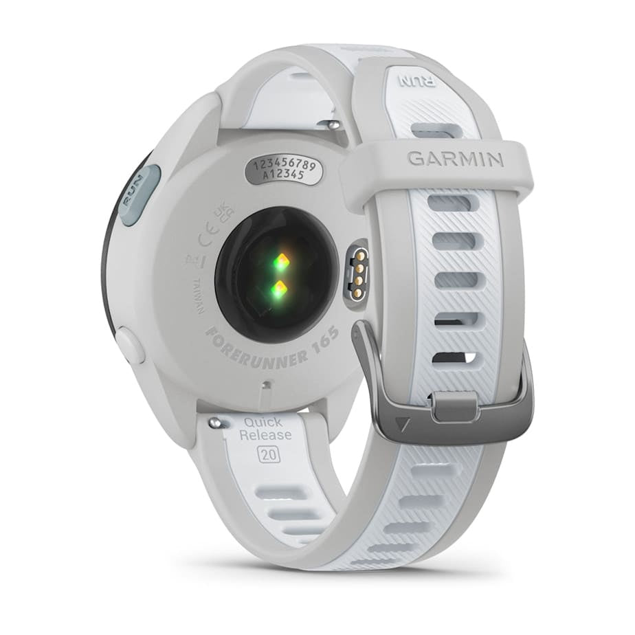 Garmin Forerunner 165 Music - Mist Grey & Whitestone