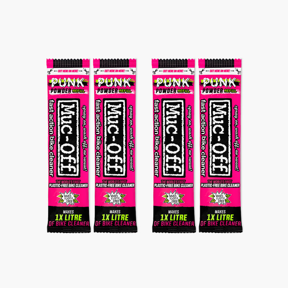 Muc-Off 4x30g Punk Powder Bike Wash Sachets (4l)