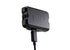Petzl R2250 Rechargeable battery for SWIFT RL and SWIFT RL CLASSIC Headlamps, rechargabel headtorch battery, black battery case plugged in