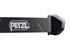 Close-up of a Petzl headlamp with strap black
