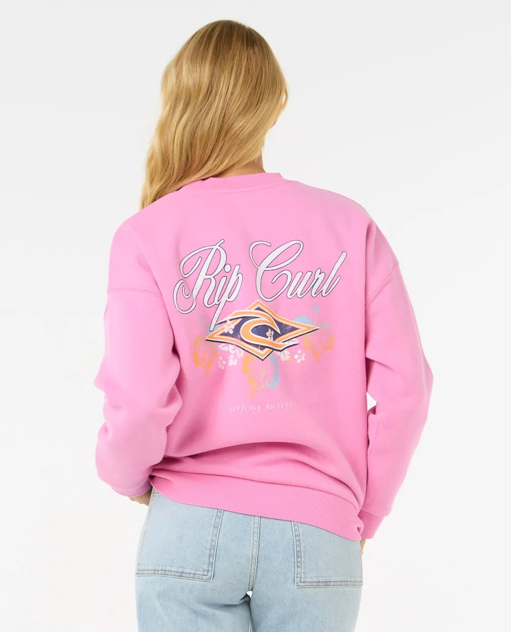 Rip Curl Hibiscus Diamond Heritage Crew