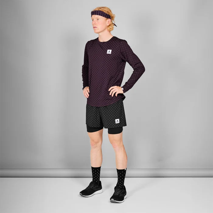 SAYSKY Men's Reflective Polka Pace 2in1 5