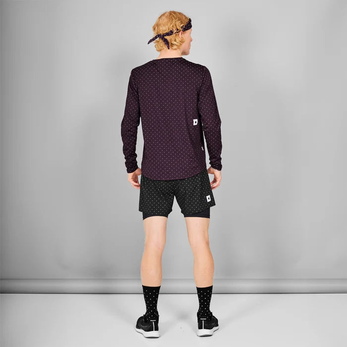 SAYSKY Men's Reflective Polka Pace 2in1 5