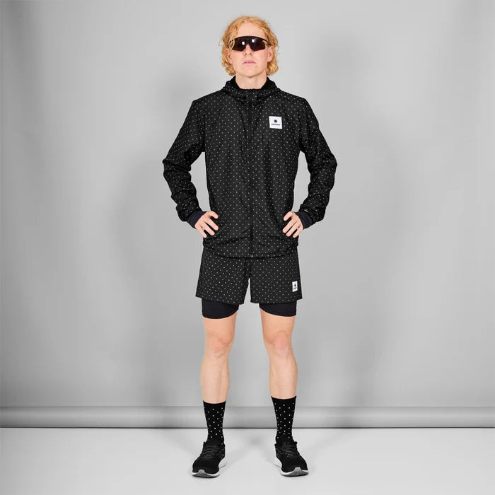 SAYSKY Men's Reflective Polka Pace 2in1 5