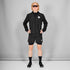 SAYSKY Men's Reflective Polka Pace 2in1 5" Short