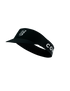 picture of compressport pro racing visor in the black colour side on view