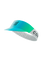 picture of compressport pro racing visor in the star white and blue green side on view