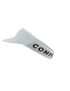 picture of compressport pro racing visor in the white colour side on view