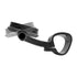profile design asa garmin computer mount, bike mount for garmin cycling computer, side view of black bike computer mount with swivel