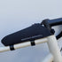 picture of profile design attk s top tube storage pack in black on a bike frame 