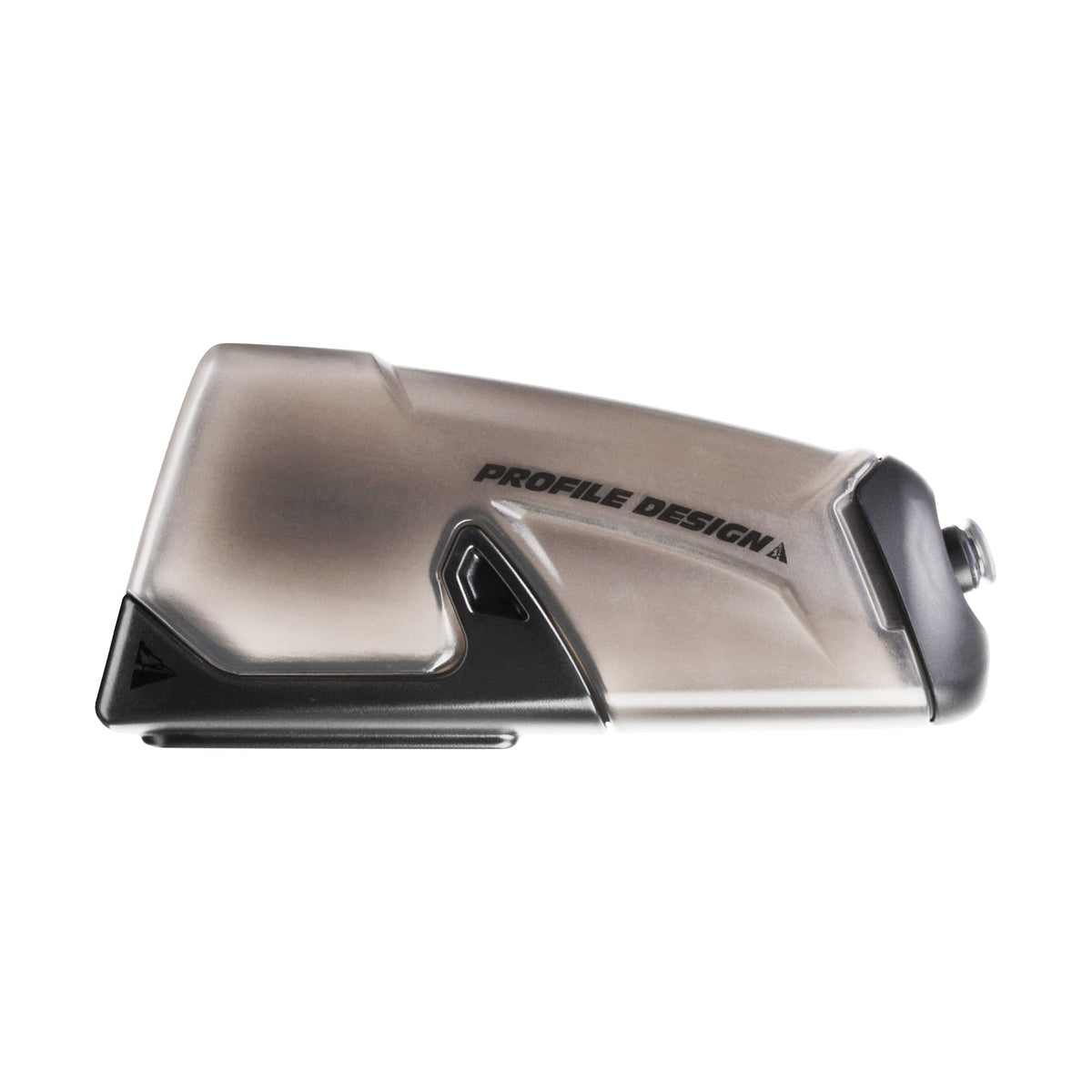 picture of profile design rz3 grey bottle and cage on a white background