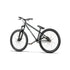 radio asura complete bike with 26" wheel for dirt jumping, pump tracks, black colour, side view of complete bike