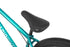 radio asura complete bike with 26" wheel for dirt jumping, pump tracks, blue colour, close up of seat