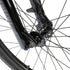 radio asura pro 26" complete bike, bmx dirt jumping bike, close up of front wheel