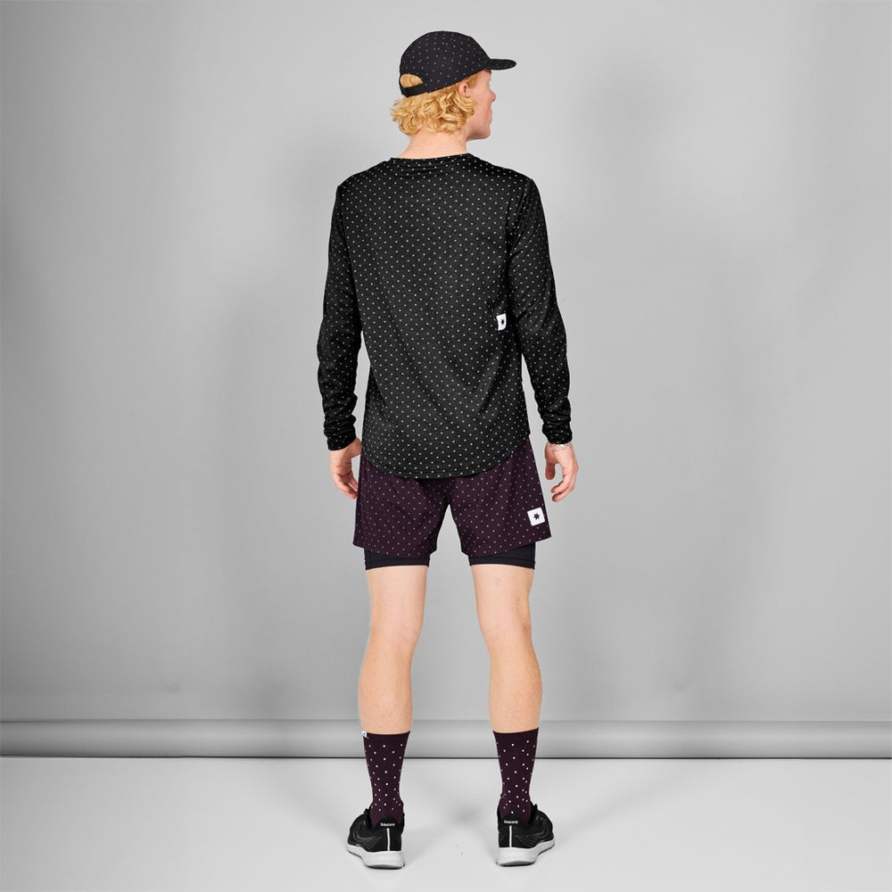 SAYSKY Reflective Polka Pace Long Sleeve M