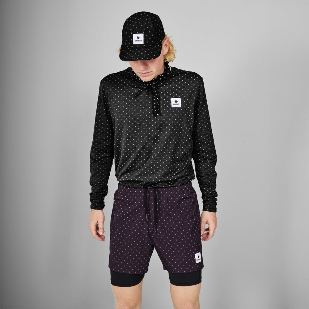 SAYSKY Reflective Polka Pace Long Sleeve M