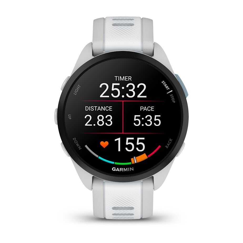 Garmin Forerunner 165 Music - Mist Grey & Whitestone