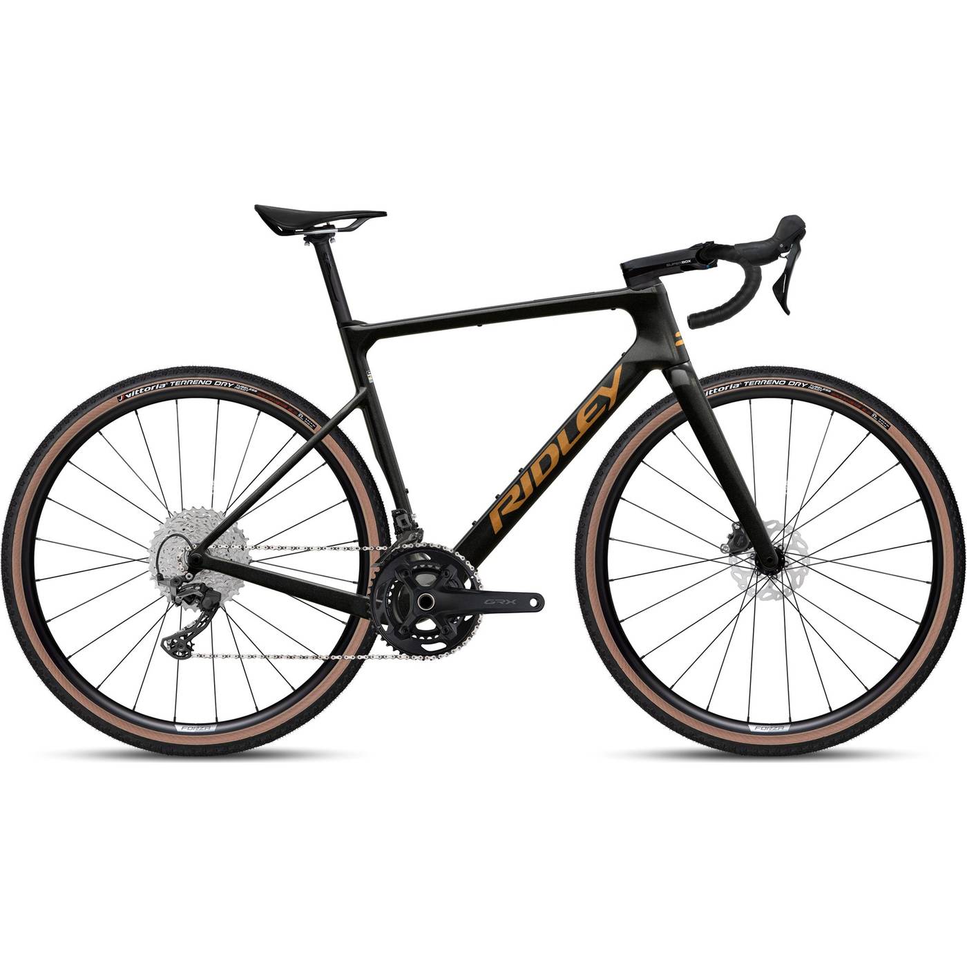 ridley gravel bike, astr grx600 in black