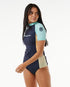 Rip Curl Block Party UPF50 SS Rash Vest