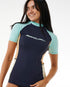 Rip Curl Block Party UPF50 SS Rash Vest