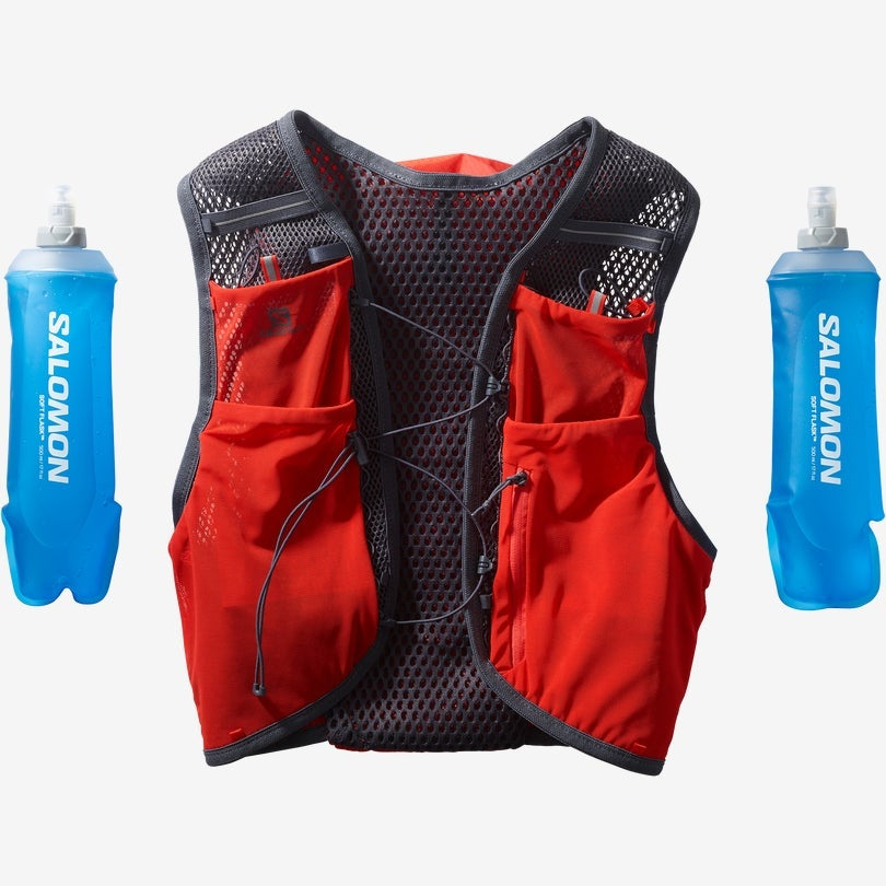 Salomon Active Skin 8 with flasks